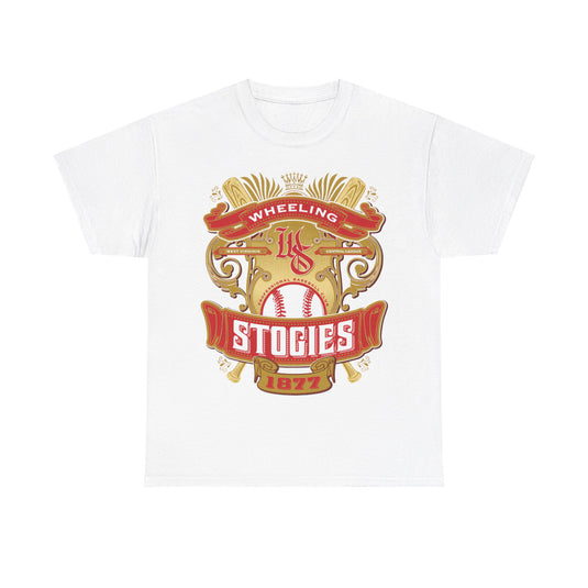 Wheeling Stogies Est 1877 West Virginia Baseball T-shirt