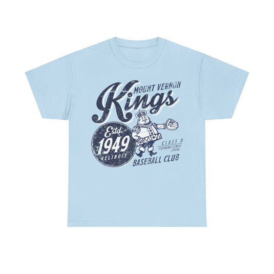 Mount Vernon Kings Est 1949 Illinois Baseball T-shirt