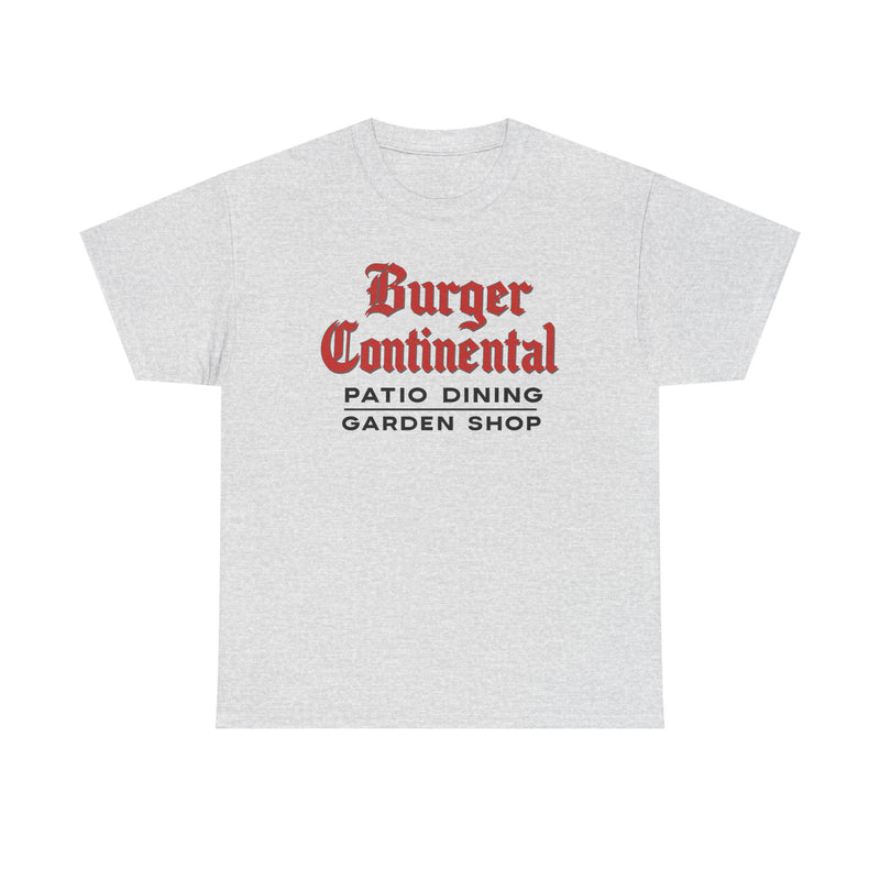 Load image into Gallery viewer, Burger Continental T-Shirt - Casual Dining Industry Defunct Logo Tee
