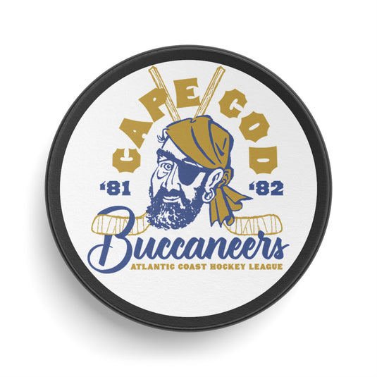 Cape Cod Buccaneers Est 1981 Massachusetts Hockey Puck