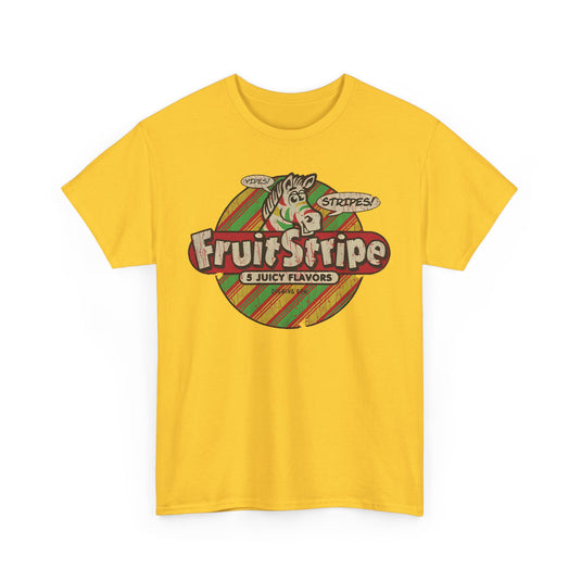 Fruit Stripe 1960 Yipes Stripes Flavor Chewing Gum Zebra T-shirt