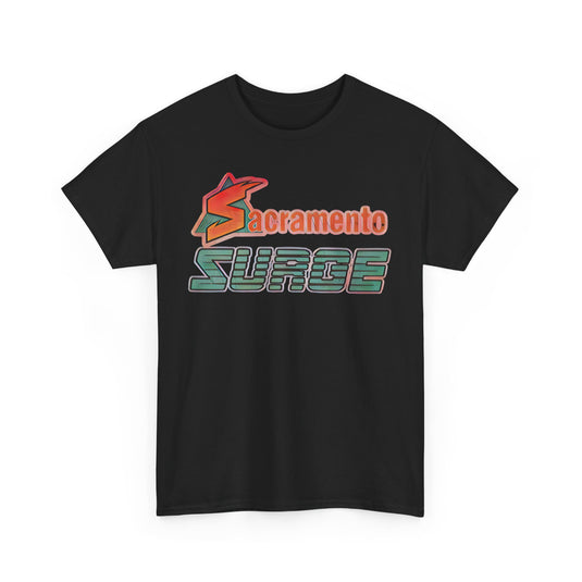 Sacramento Surge Football WLAF California 1991-1992 T-shirt