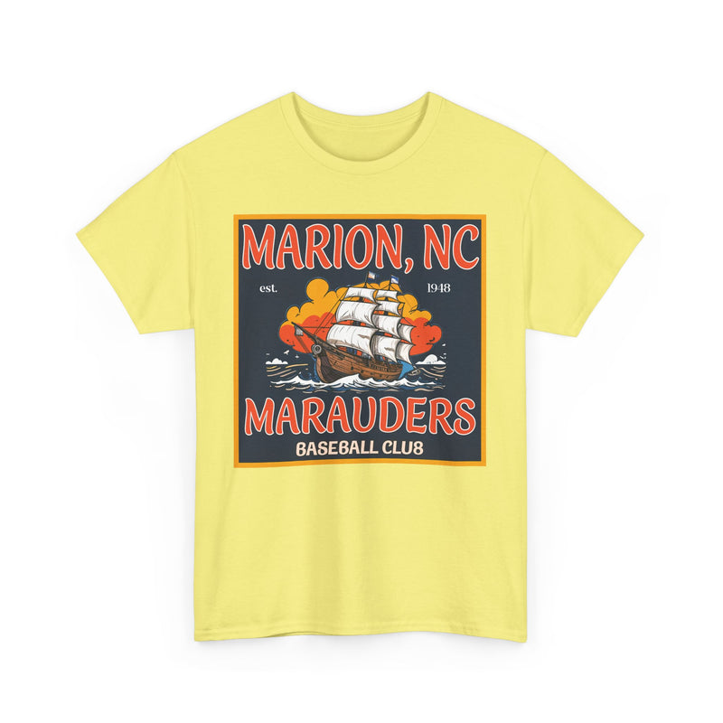 Load image into Gallery viewer, Marion Marauders North Carolina Baseball 1948-1954 T-shirt
