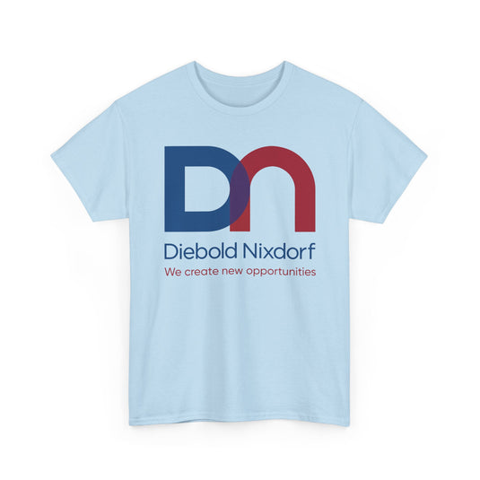 Diebold Nixdorf T-Shirt - Bankrupt ATM Company Logo Tee - Financial Tech