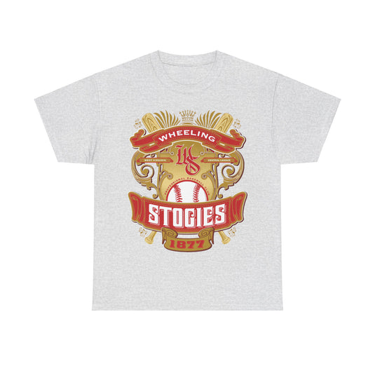 Wheeling Stogies Est 1877 West Virginia Baseball T-shirt