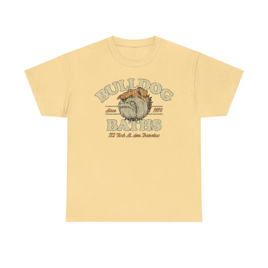 Bulldog Baths San Francisco 1978 California T-shirt