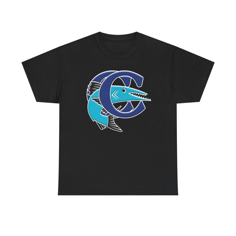 Load image into Gallery viewer, Corpus Christi Barracudas T-Shirt - Baseball 1994-95 Defunct Team Logo Tee

