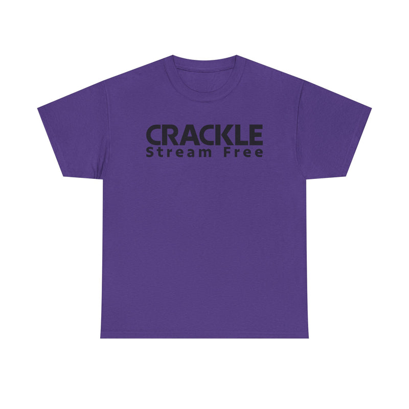 Load image into Gallery viewer, Crackle T-Shirt Defunct Streaming Service Stream Free Entertainment Platform Tee
