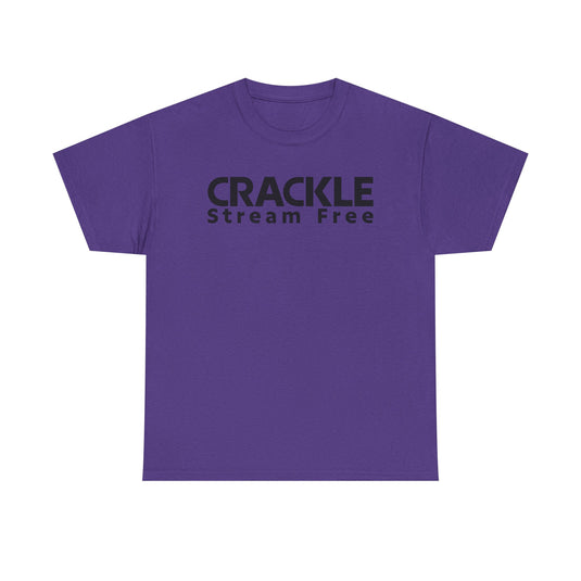 Crackle T-Shirt Defunct Streaming Service Stream Free Entertainment Platform Tee