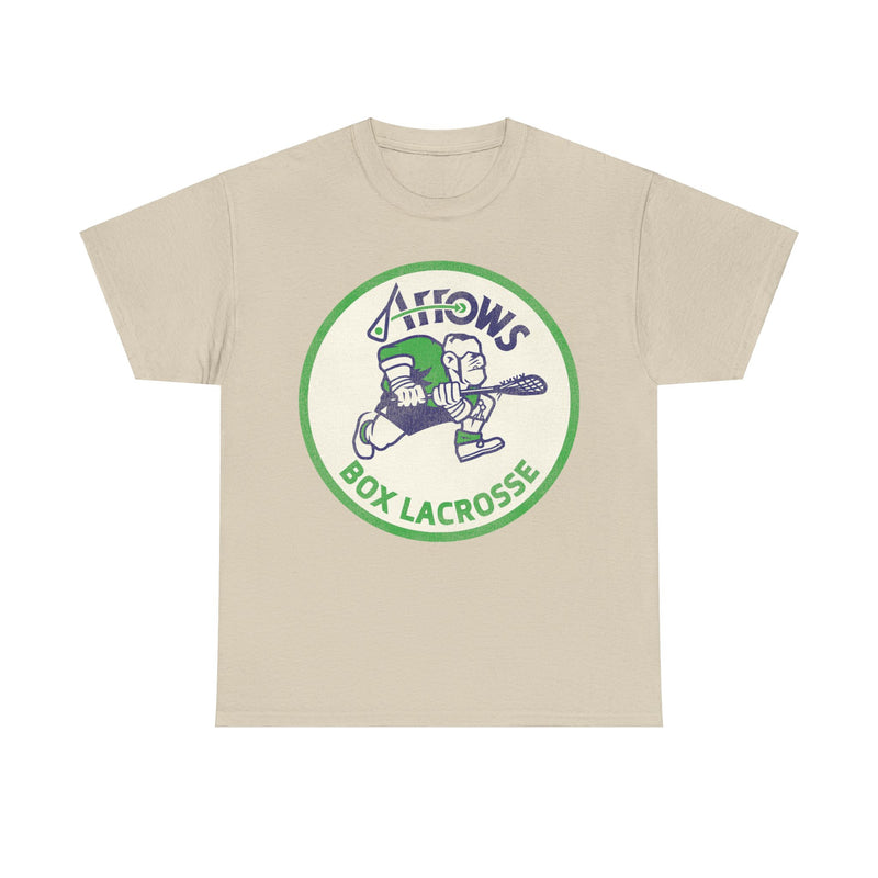 Load image into Gallery viewer, Maryland Arrows Box Lacrosse NLL Nostalgic Retro Logo T-shirt
