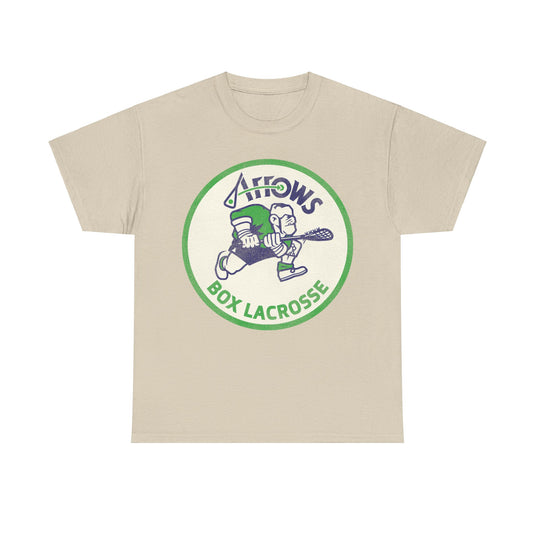 Maryland Arrows Box Lacrosse NLL Nostalgic Retro Logo T-shirt