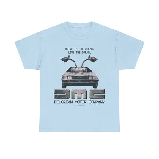 Delorean Motor Company Nostalgic Retro Logo Car T-shirt