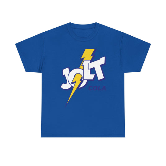 Jolt Cola Soft Drink Soda Logo T-shirt