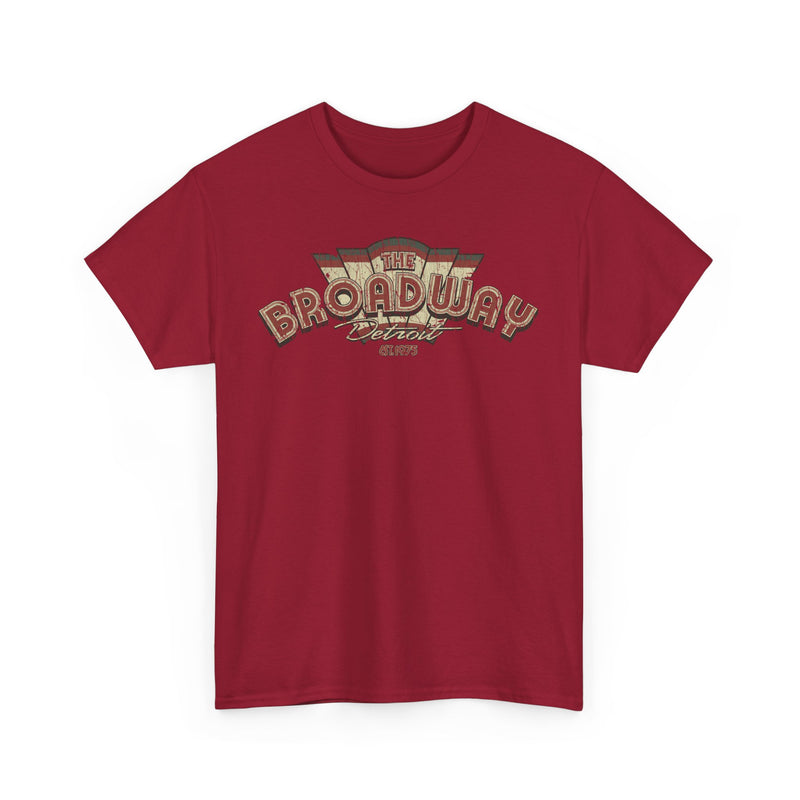 Load image into Gallery viewer, The Broadway Detroit 1975 Michigan Luxury Clothing Store T-shirt
