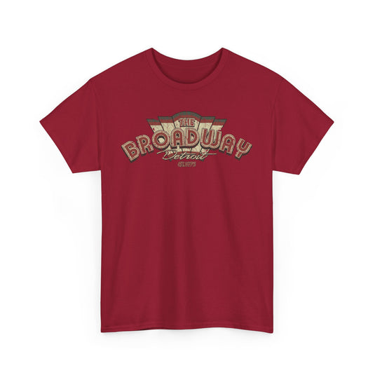 The Broadway Detroit 1975 Michigan Luxury Clothing Store T-shirt