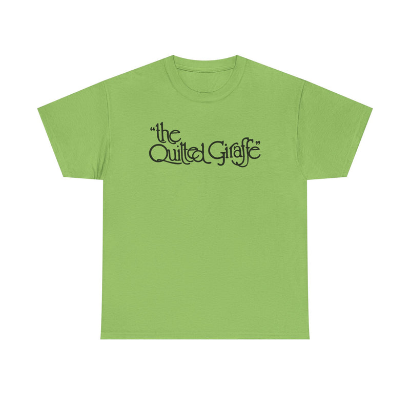 Load image into Gallery viewer, The Quilted Giraffe T-Shirt - Fine Dining Industry Defunct Logo Tee
