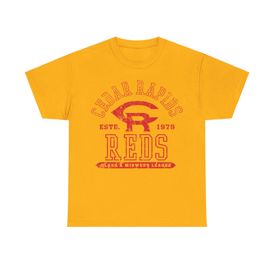 Cedar Rapids Reds Est 1979 Baseball Team T-shirt