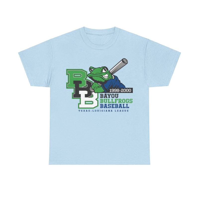 Load image into Gallery viewer, Bayou Bullfrogs Est 1998 Louisiana Baseball Team T-shirt
