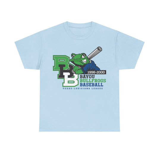 Bayou Bullfrogs Est 1998 Louisiana Baseball Team T-shirt