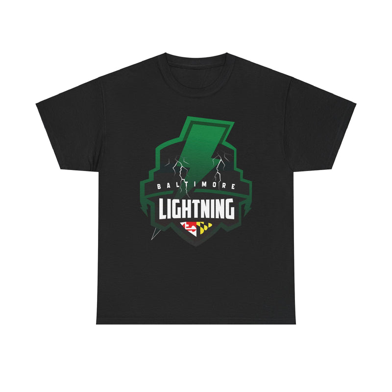 Load image into Gallery viewer, Baltimore Lightning Maryland CBA 1985-1986 Basketball T-shirt
