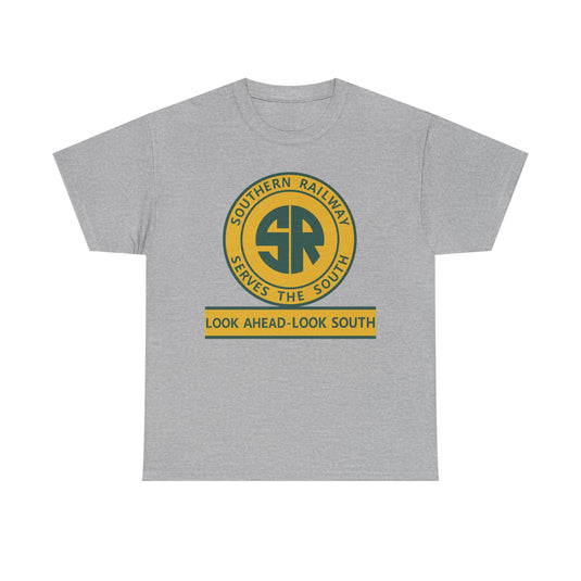Southern Railway Serves The South Vintage Railroad Logo T-Shirt