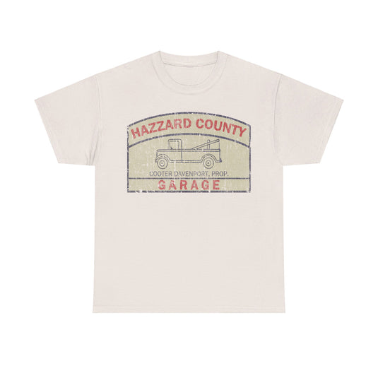 Hazzard County Garage Dukes Hazzard TV Show T-shirt