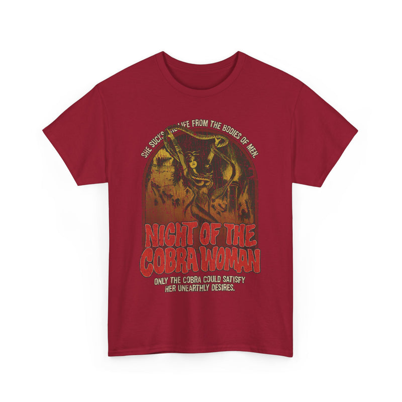 Load image into Gallery viewer, Night of The Cobra Woman 1972 Movie T-shirt
