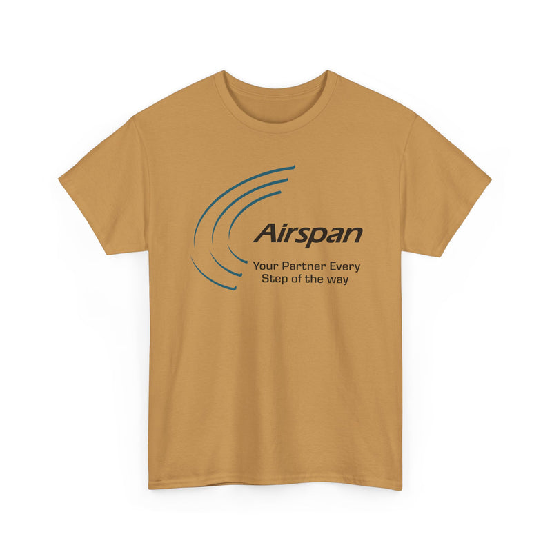 Load image into Gallery viewer, Airspan T-Shirt Defunct Telecom Company Logo Your Partner Every Step Tee
