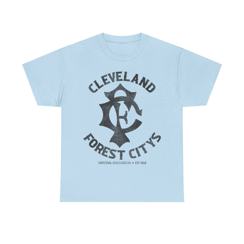 Load image into Gallery viewer, Cleveland Forest Citys Nostalgic Retro Baseball Team T-shirt
