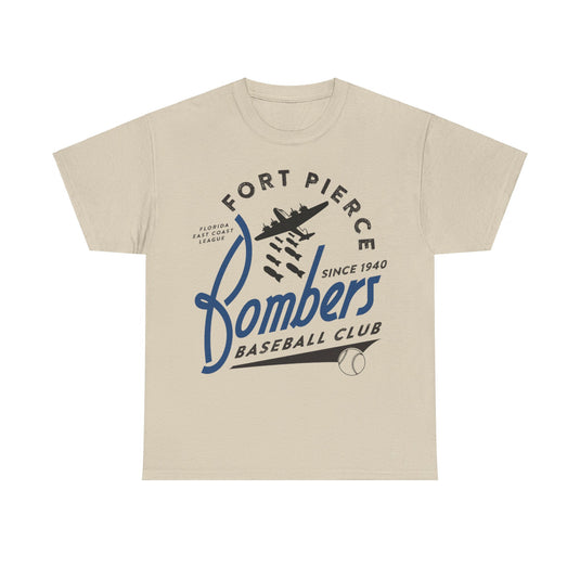 Fort Pierce Bombers Est 1940 Florida Baseball T-shirt