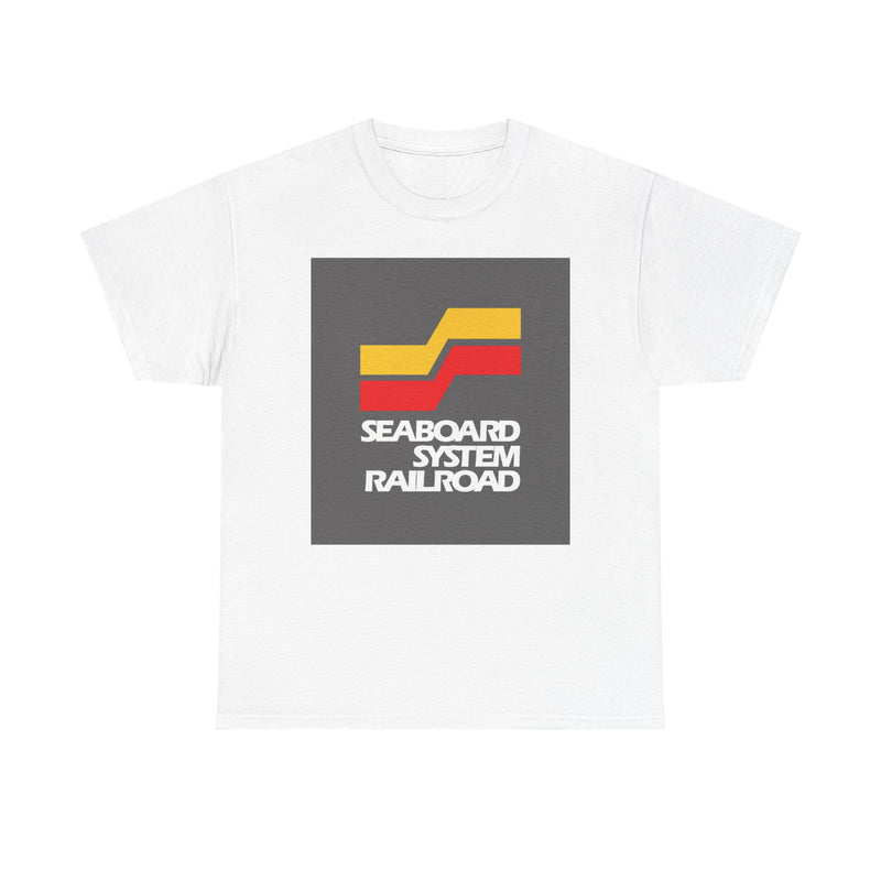 Load image into Gallery viewer, Seaboard System Railroad Logo Vintage Train Railway T-Shirt
