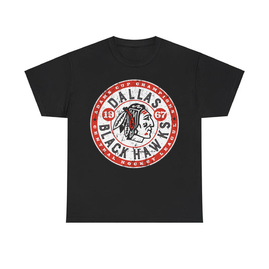 Dallas Black Hawks Texas Ice Hockey T-shirt