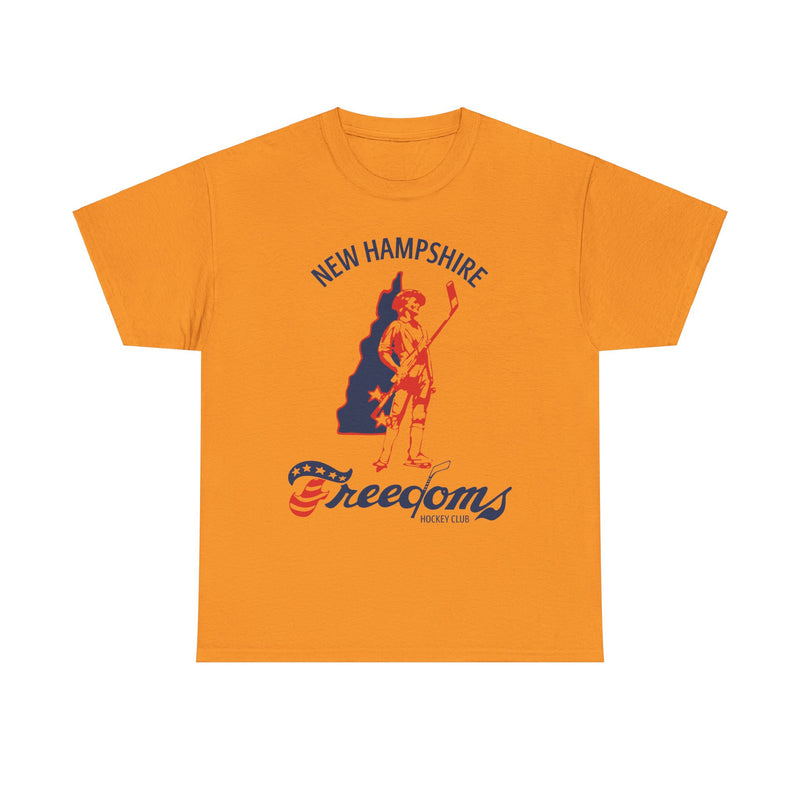 Load image into Gallery viewer, New Hampshire Freedoms Northeastern Hockey League 1978 T-shirt
