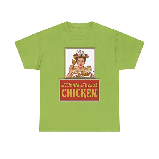 Minnie Pearl's Chicken T-Shirt - Fried Chicken Industry Defunct Tee
