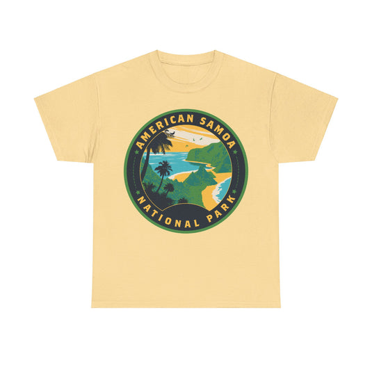 American Samoa National Park Round Logo T-shirt