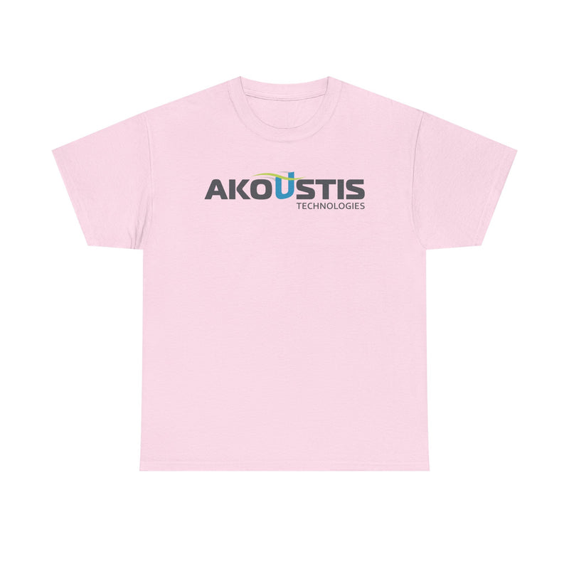 Load image into Gallery viewer, Akoustis Technologies T-Shirt Bankrupt Tech Company Defunct Logo Tee
