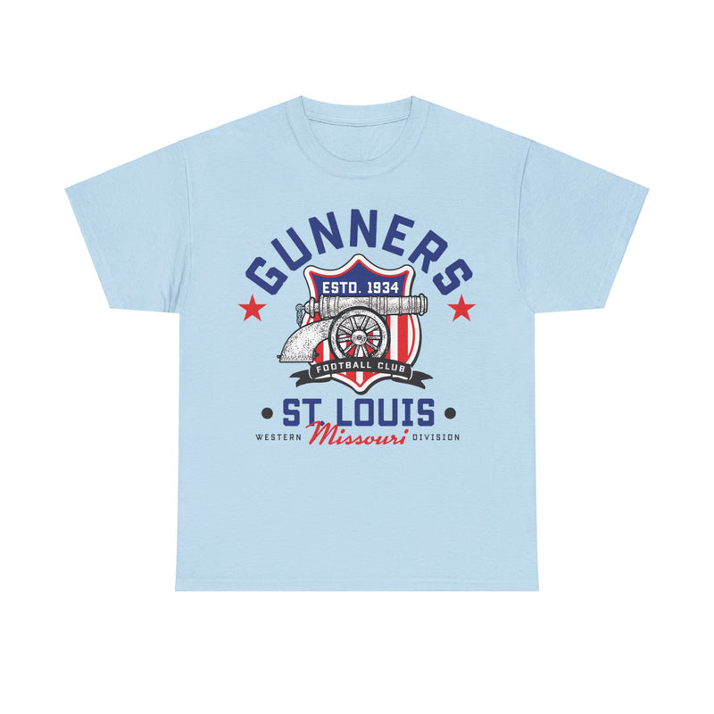 Load image into Gallery viewer, St Louis Gunners Est 1934 Missouri Football Team T-shirt
