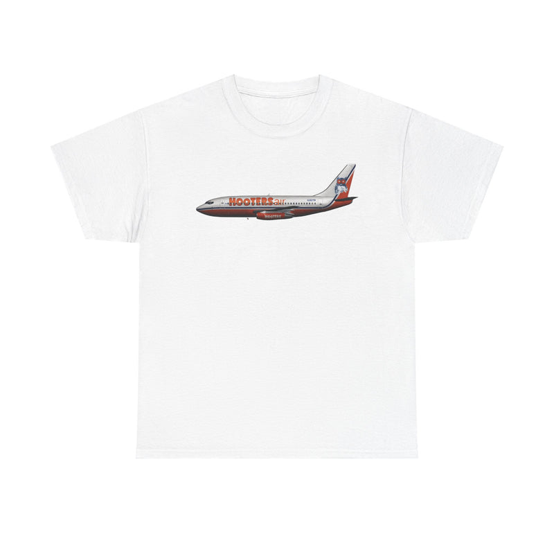 Load image into Gallery viewer, Hooters Air Orange Owl Novelty Airline Retro Aviation Memorabilia T-shirt
