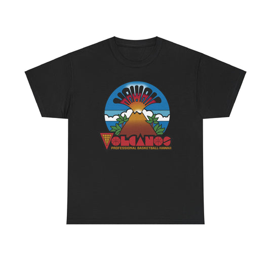 Hawaii Volcanos CBA Basketball 1979-1980 T-shirt