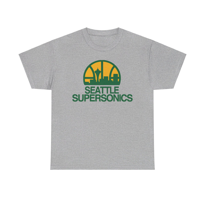 Load image into Gallery viewer, Seattle Supersonics Nostalgic Retro Basketball T-shirt
