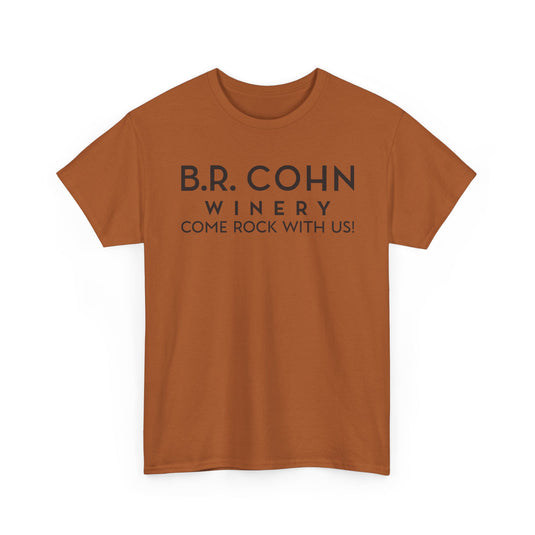 B.R. Cohn Winery T-Shirt Defunct Wine Company Come Rock With Us Tee