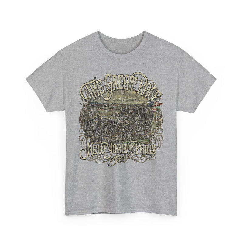 Load image into Gallery viewer, The Great Race 1908 New York to Paris Auto Competition T-shirt
