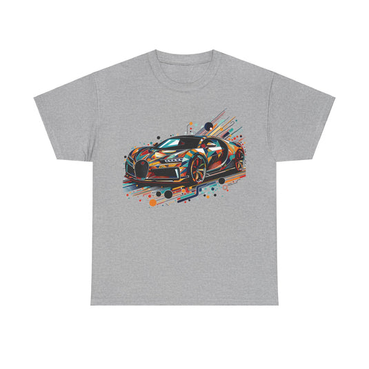 Bugatti Chiron Color Splash Car T-shirt