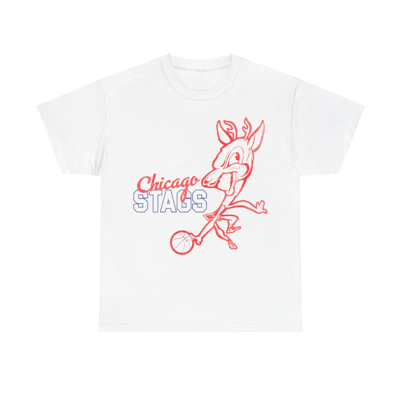 Load image into Gallery viewer, Chicago Stags Basketball Nostalgic Retro T-shirt
