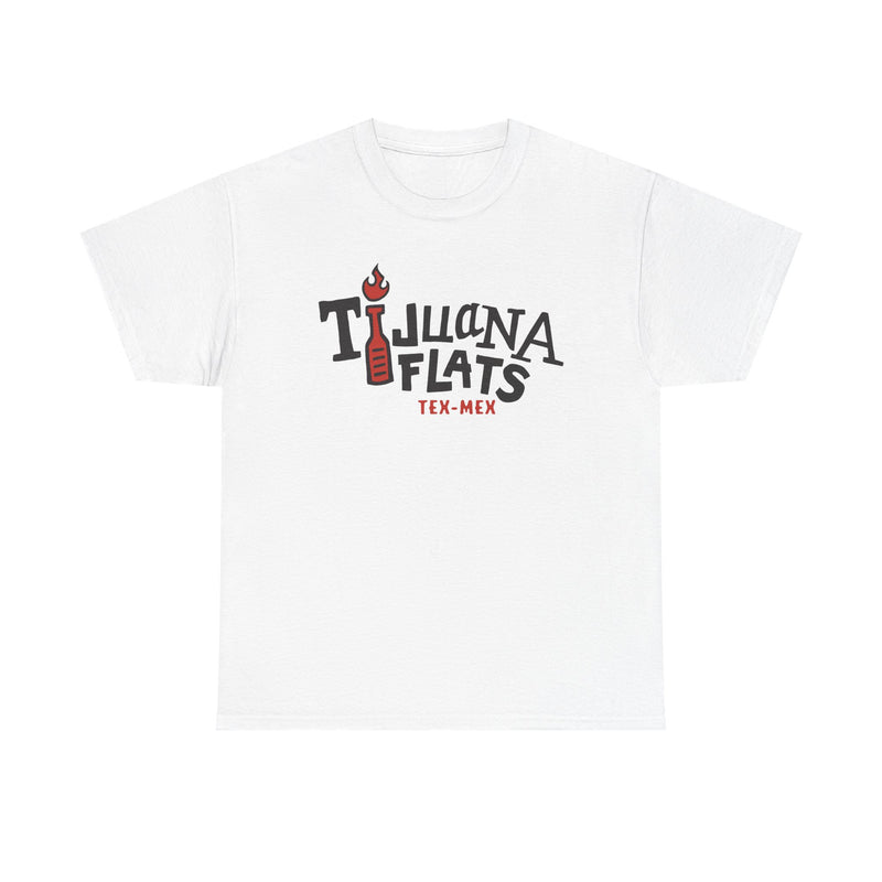 Load image into Gallery viewer, Tijuana Flats Tex-Mex T-Shirt Bankrupt Restaurant Chain Logo Tee
