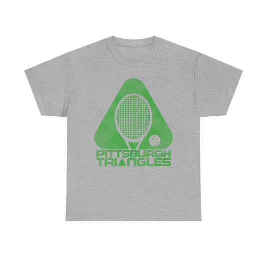 Pittsburgh Triangles Tennis Team Retro Nostalgic T-shirt