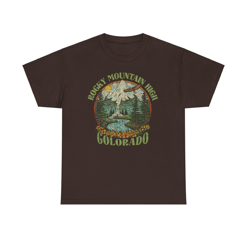 Load image into Gallery viewer, Rocky Mountain High John Denver 1972 Colorado Folk Rock T-shirt
