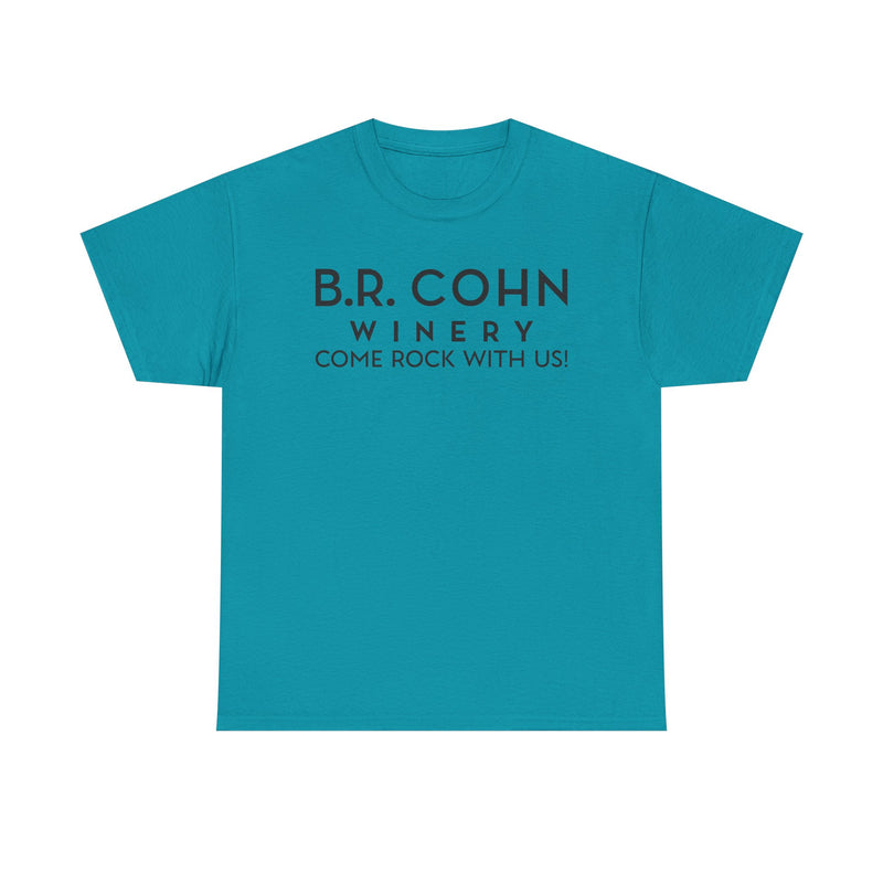 Load image into Gallery viewer, B.R. Cohn Winery T-Shirt Defunct Wine Company Come Rock With Us Tee
