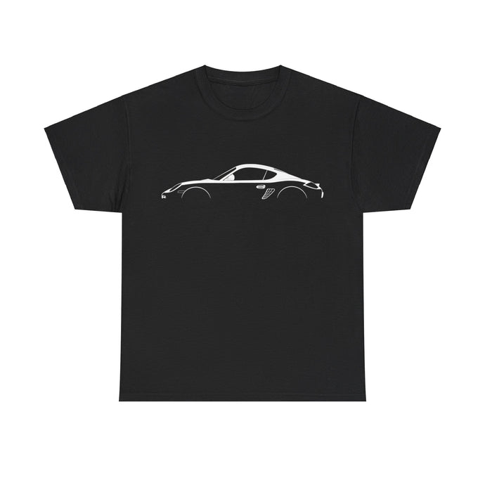 Porsche Cayman 987 Silhouette Car T-shirt