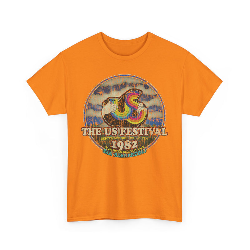 Load image into Gallery viewer, US Festival 1982 Glen Helen Music Technology Concert Festival T-shirt
